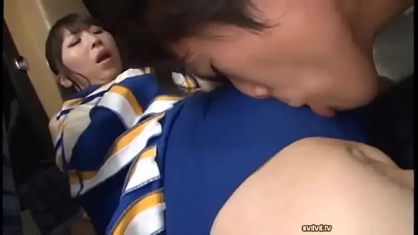 Japanese Cheerleaders fucked on a bus